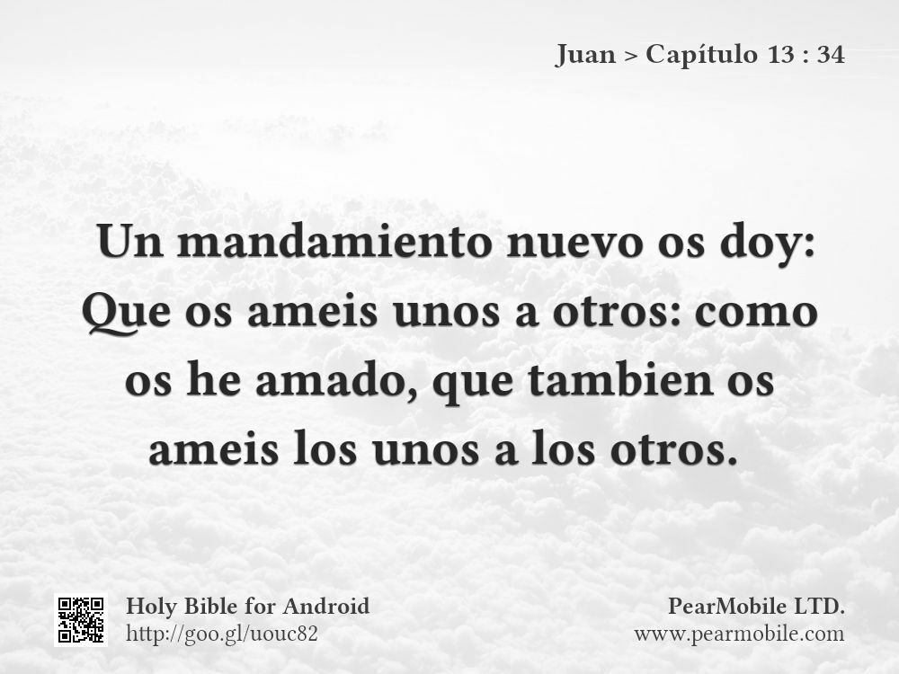 Juan, Capítulo 13:34